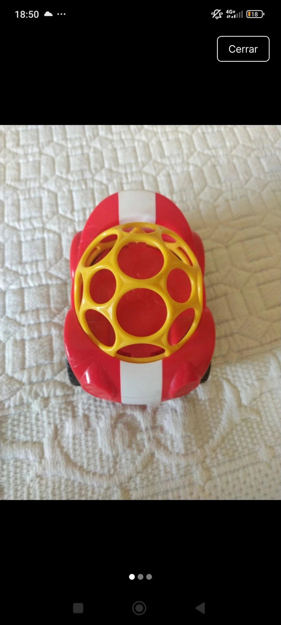  Coche sonajero bright stars de Oball